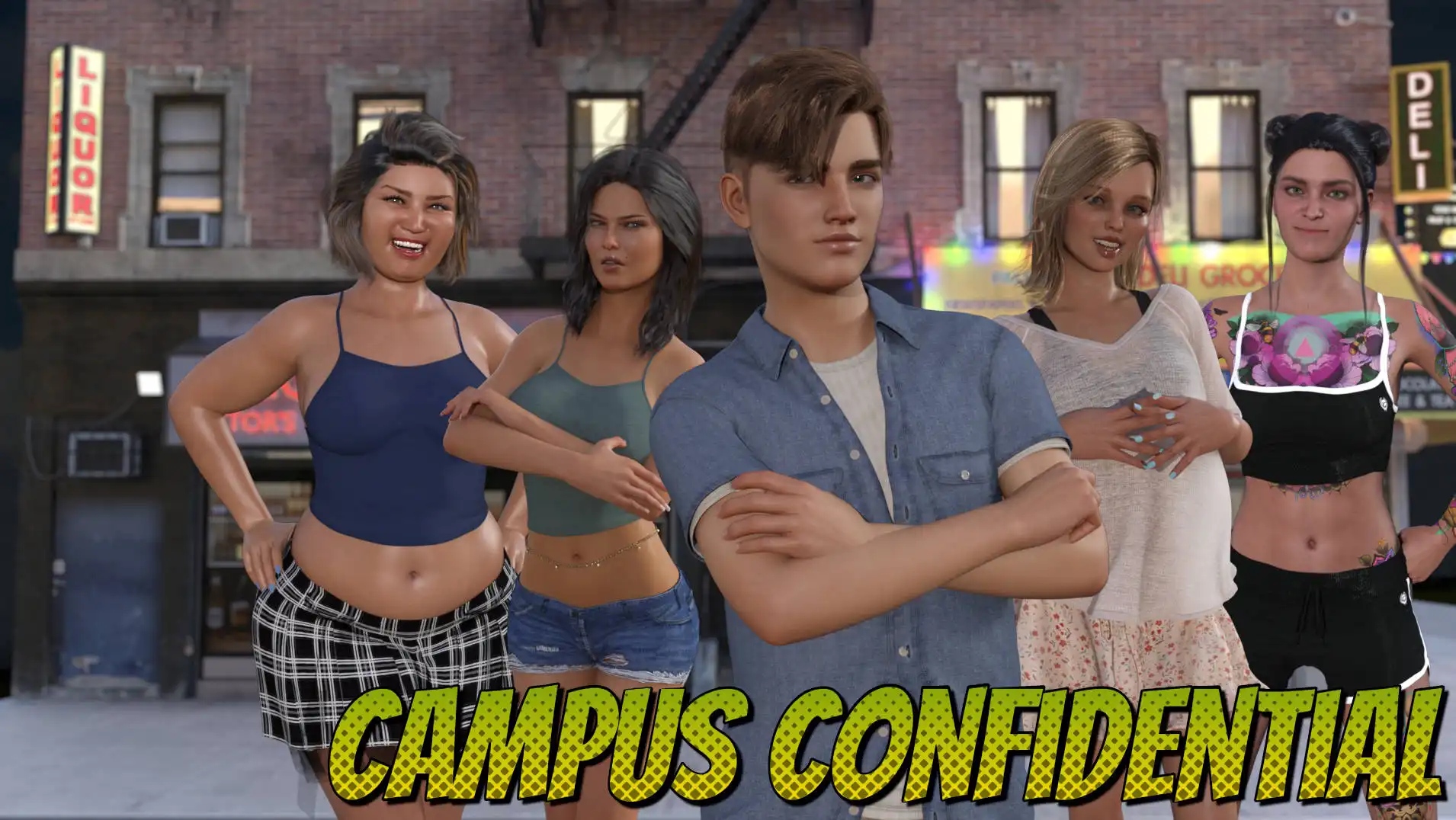 【欧美SLG/汉化/动态】校园机密0.25汉化版【PC+安卓/1.23G/更新】Campus Confidential [v0.25]