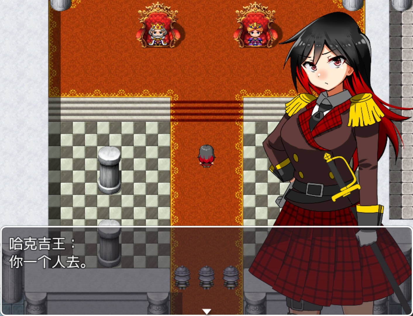 【日式RPG/汉化】淫乱战姬斯嘉丽【pc+安卓】淫乱戦姫スカーレット～激チョロ最強戦姫が下っ端盗賊に種付け凌○され快楽堕ち～