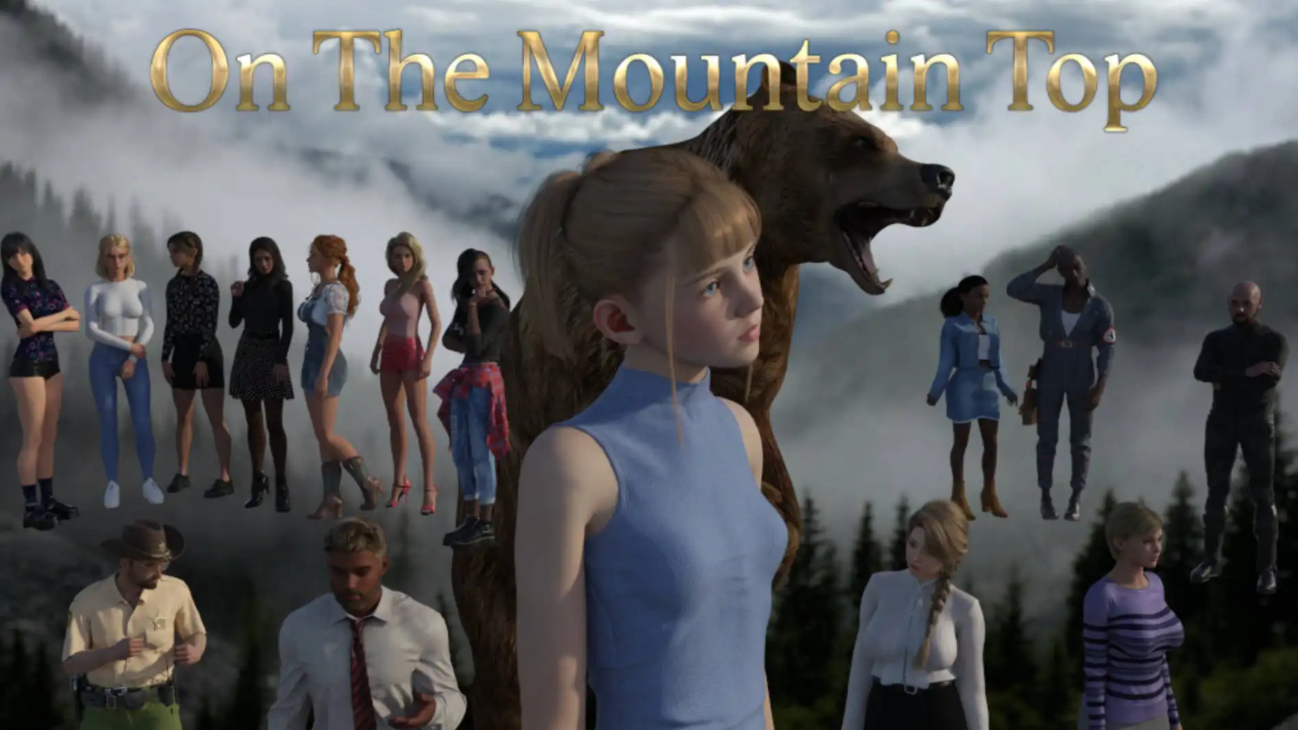 【欧美SLG/汉化/动态】山顶上Ch.1汉化版【PC+安卓/3.23G/更新】On The Mountain Top [Ch.1]
