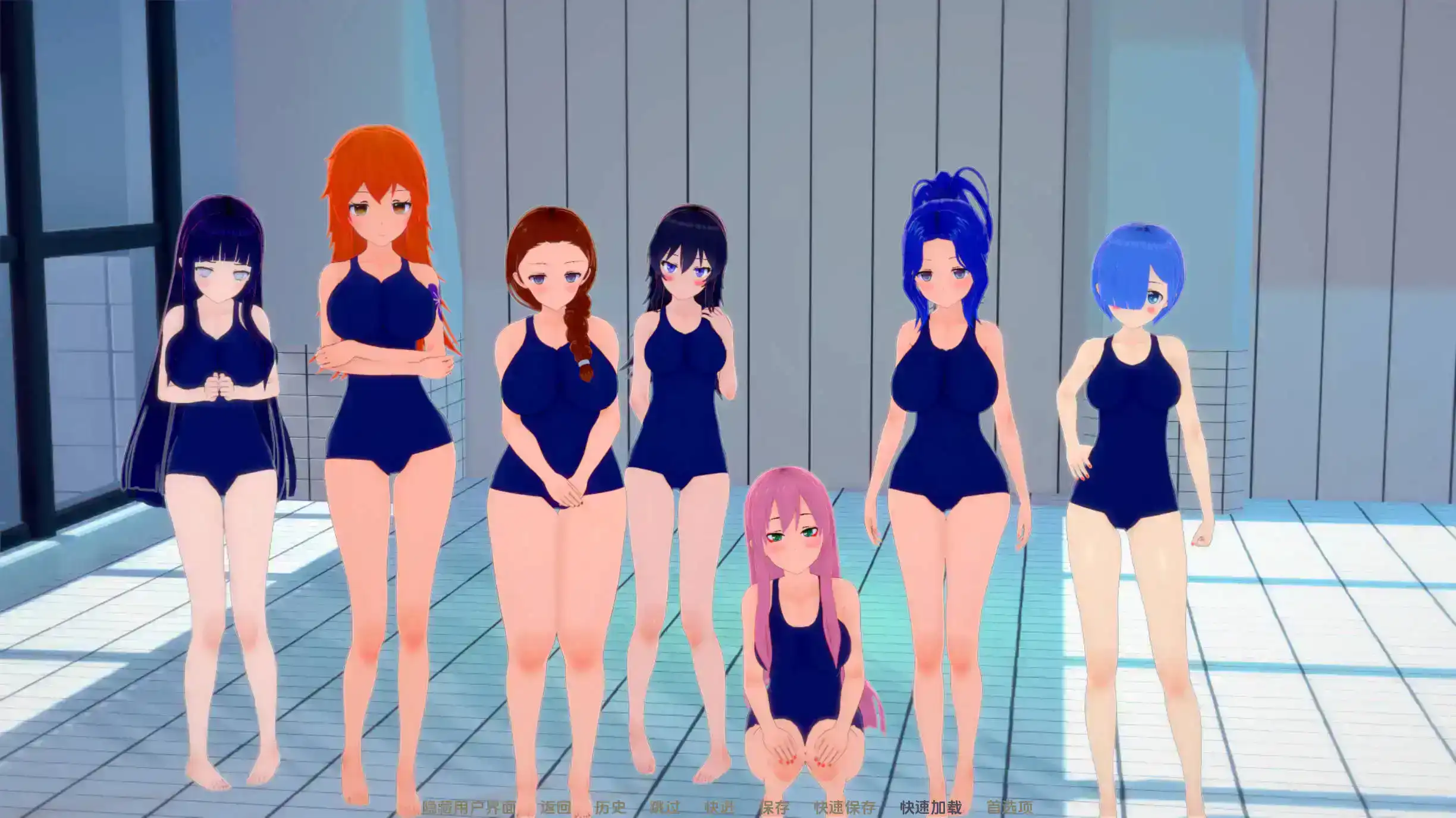 【同人SLG/汉化/动态】荡妇老婆学校0.4.4汉化版【PC+安卓/6.25G/更新】Waifu Slut School [v0.4.4]