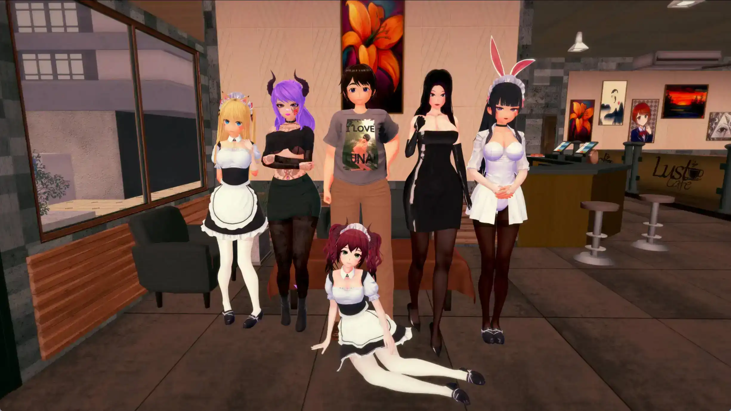 【日系SLG/汉化/动态】淫荡学院重做0.40汉化版【PC+安卓/4.19G/更新】Lustful College [v0.40] 