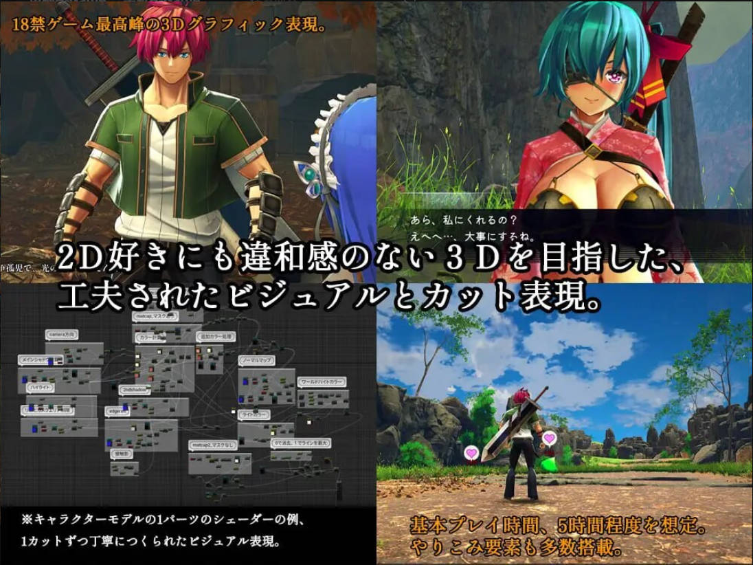 [3DRPG/中文/动态]血色流亡者 官方中文步兵版[新作][2.8G]