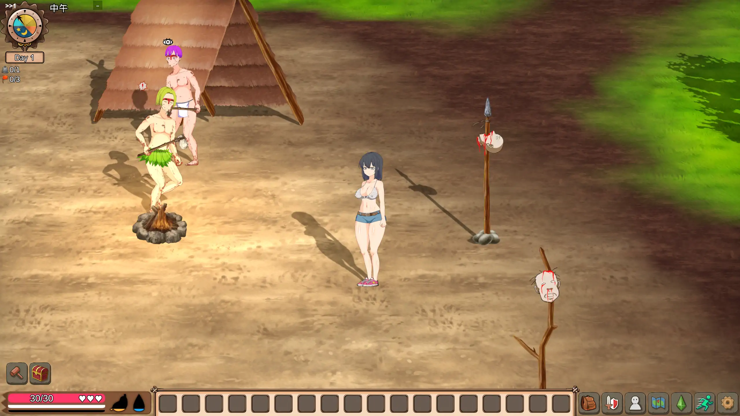 【日系ACT/官方中文/生存】疯狂岛0.5.9 官方中文【PC/1.17G/更新】