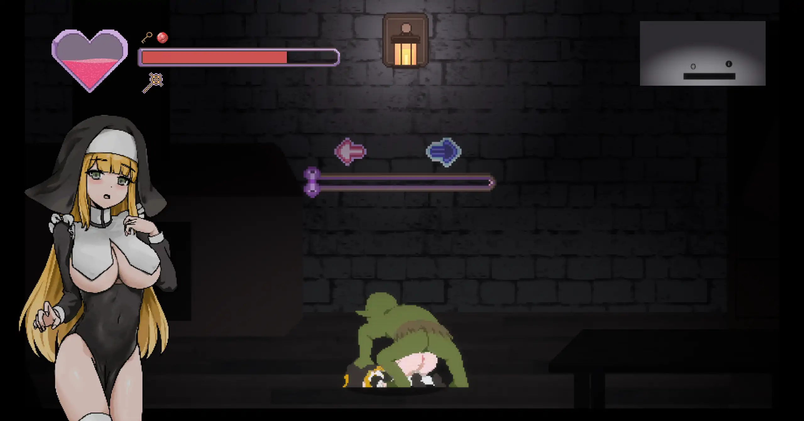 【日系ACT/官方中文/动态】新人修女·莉缇希娅1.0 官方中文【PC/0.16G/新作】