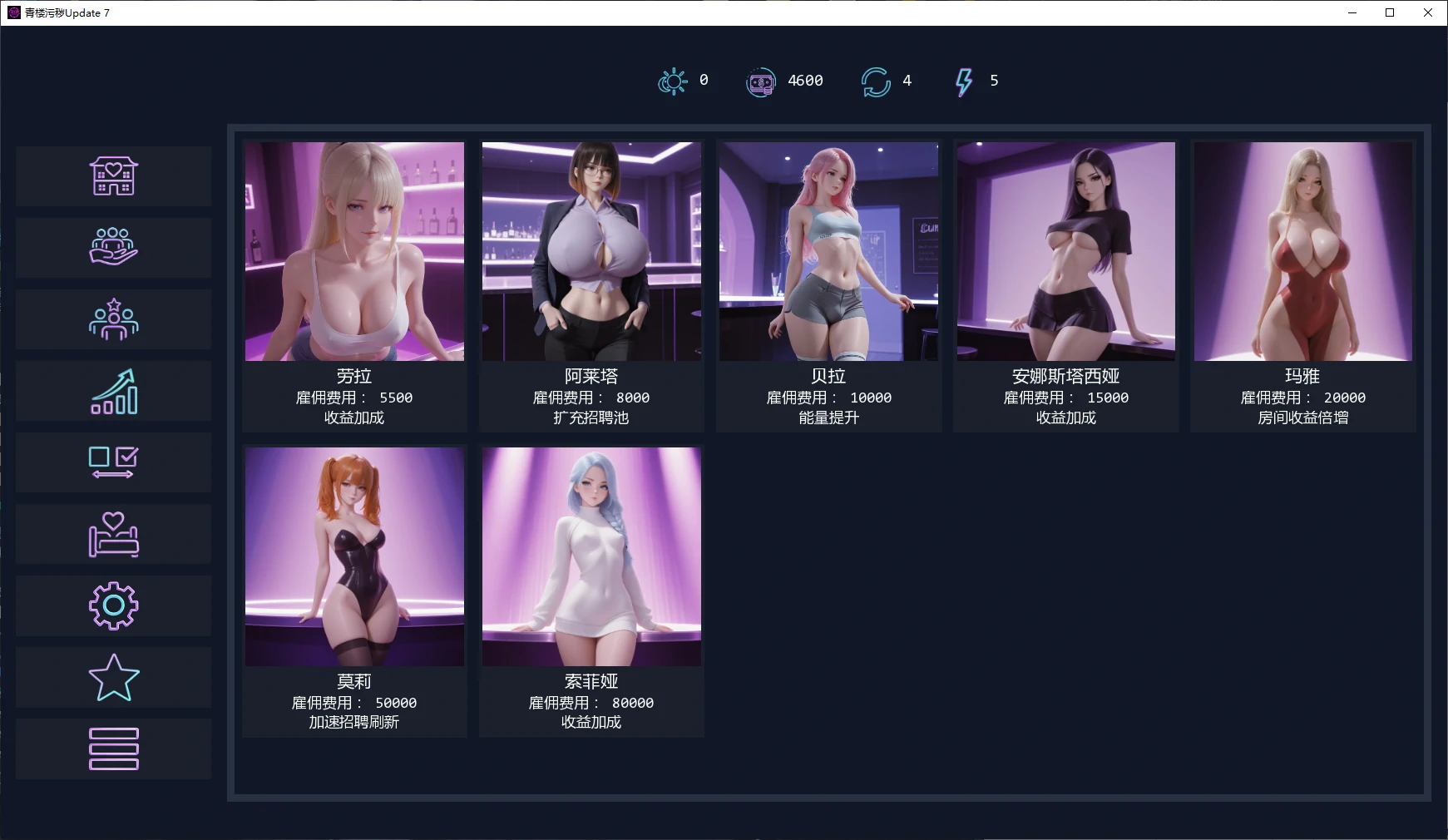 【欧美SLG/AI汉化/3D】青楼污秽Update 7 AI汉化版【PC+安卓/2.6G/更新】