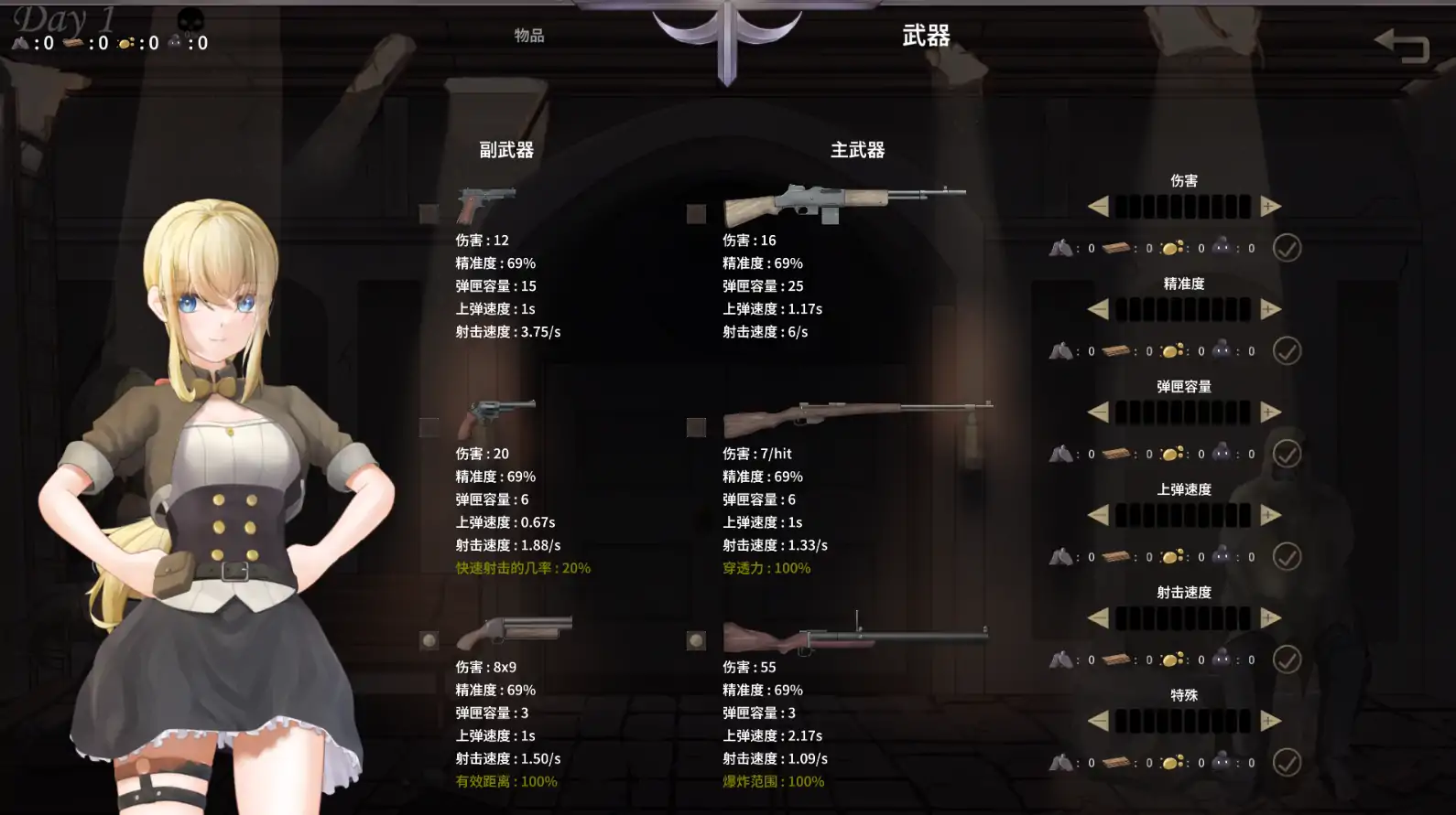 【日系ACT/官方中文/射击】毁灭之地的女王1.0 官方中文【PC/0.16G】