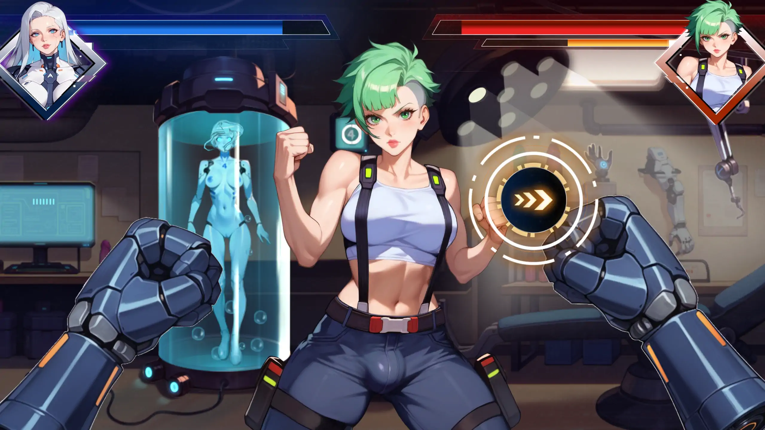 【欧美ACT/官方中文/动态】扶她战斗与性爱1.0 官方中文【PC/0.48G/新作】