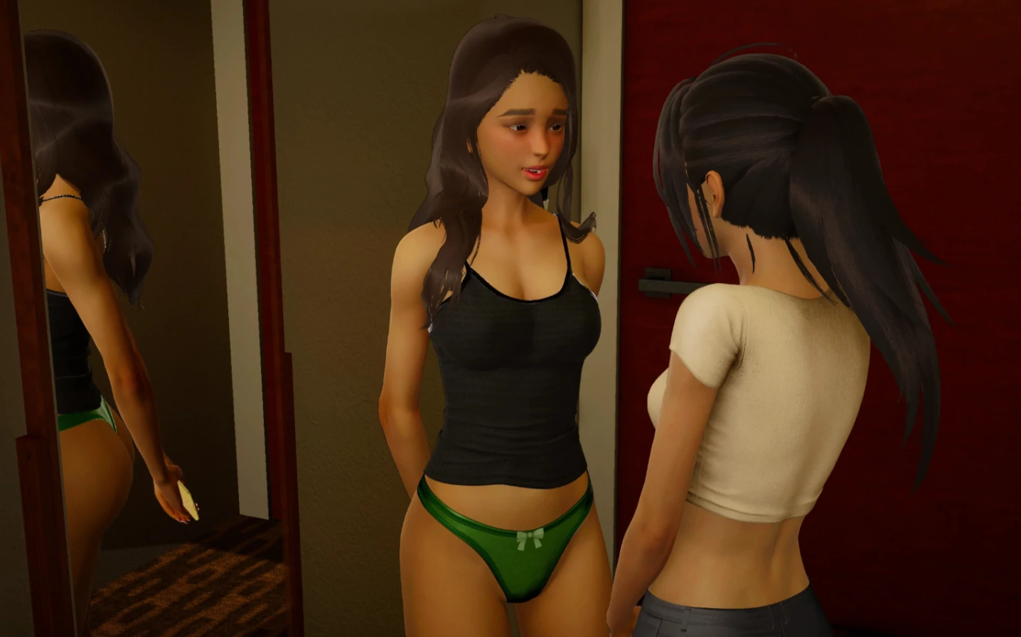 【亚洲SLG/AI汉化/3D】心动工作室0.4 AI汉化版【PC+安卓/8.7G/更新】